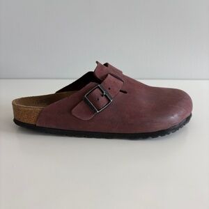 Birkenstock Boston Brown Nubuck Size 41 8 Mens